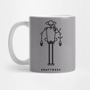 Vintage Kraftwerk Robot Mug